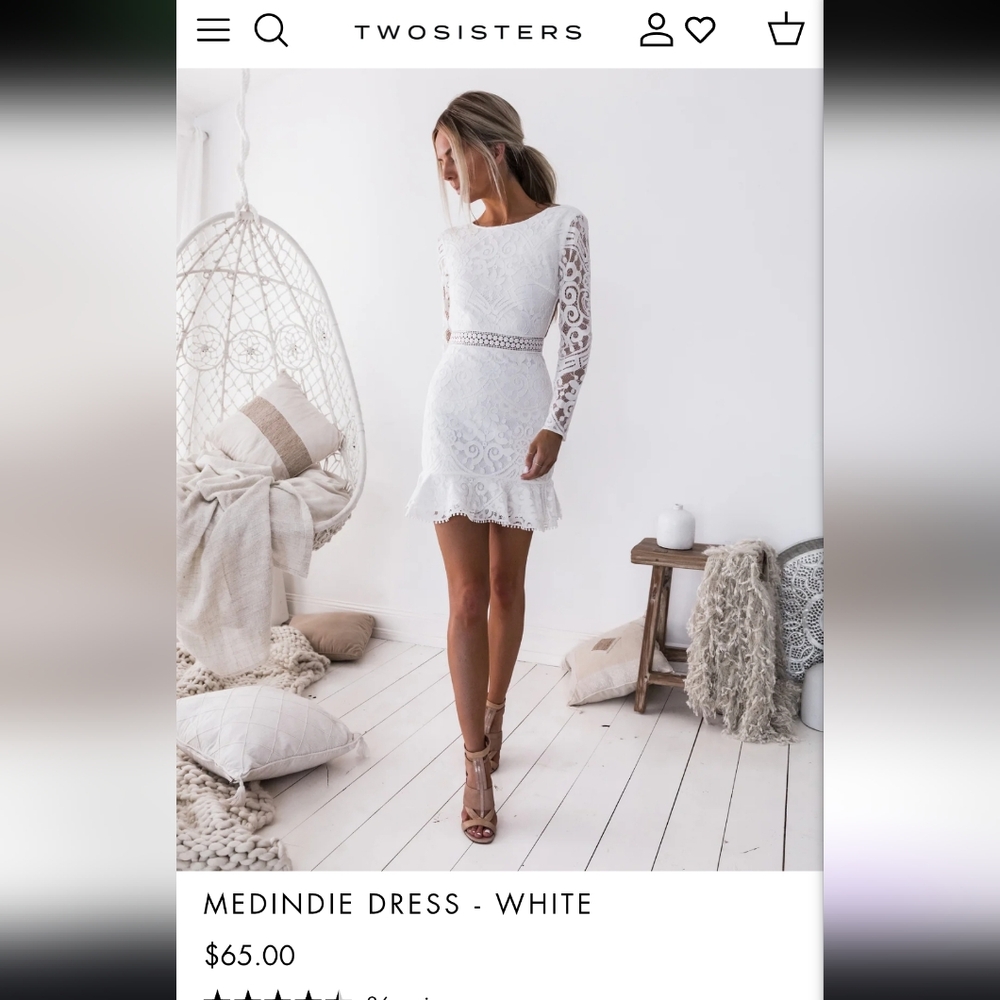 Twosisters The Label Medindie Lace Dress